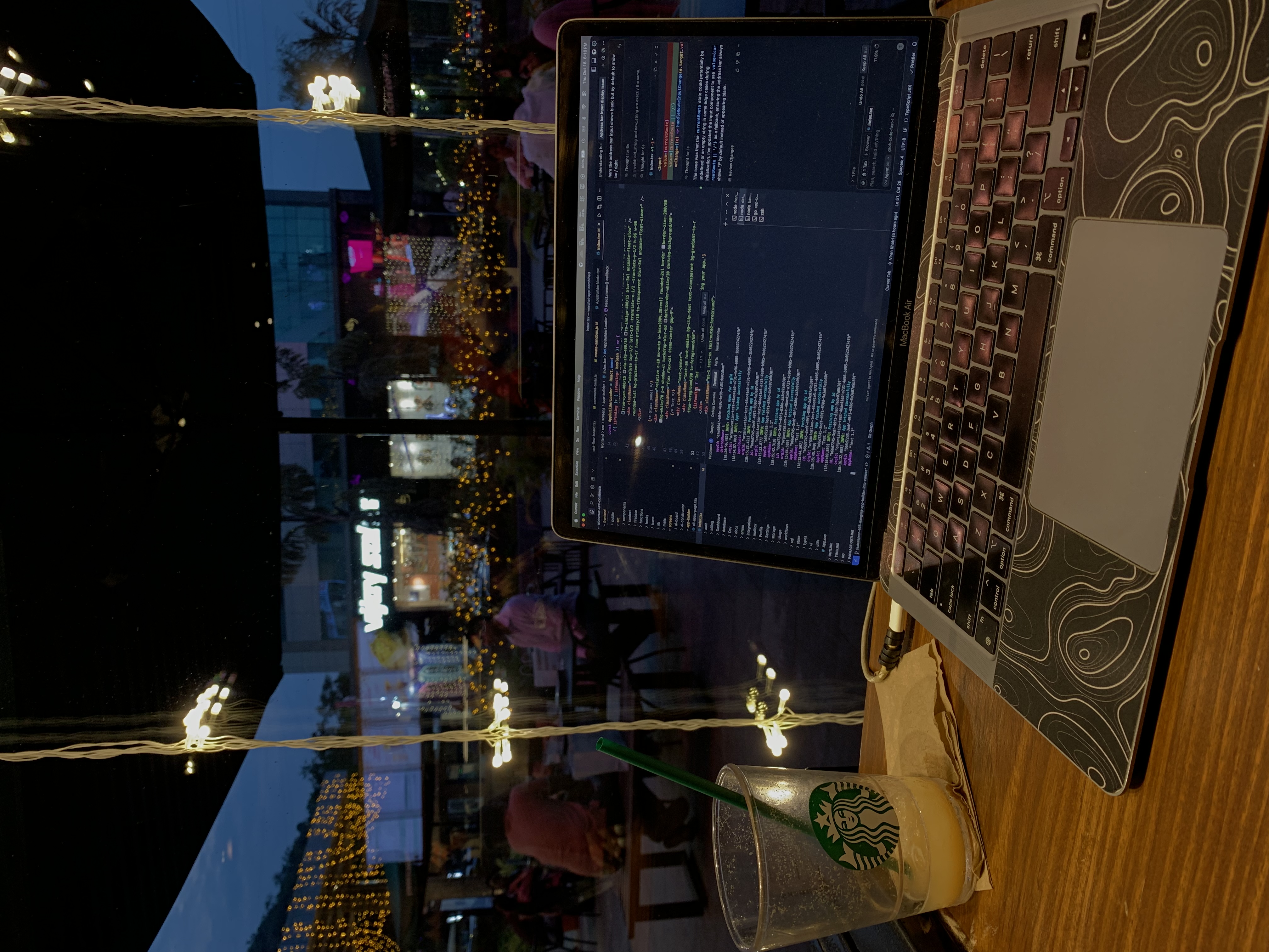 Aesthetic View of the Cafe